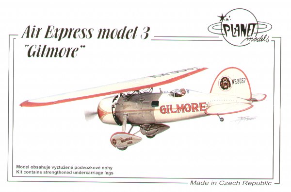 Lockheed Air Express Model 3 "Gilmore"  189