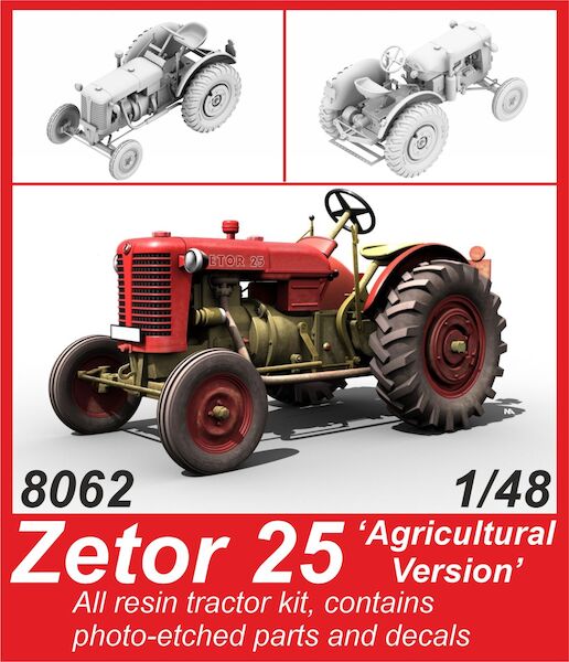 Zetor 25 'Agricultural Version '  CMK8062