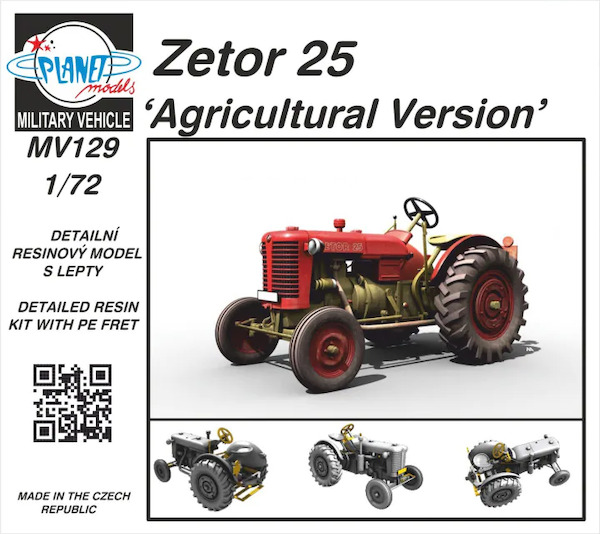 Zetor 25 'Agricultural Version  MV129