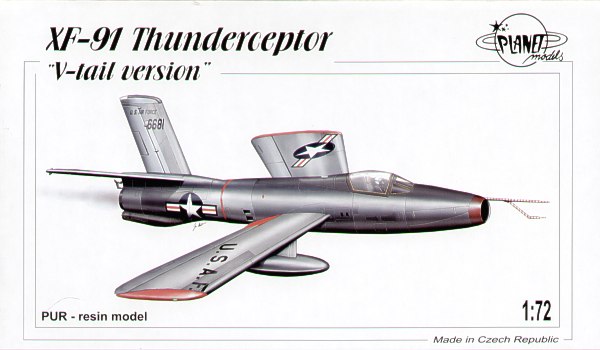 XF91 Thunderceptor "V-tail Version"  PL129