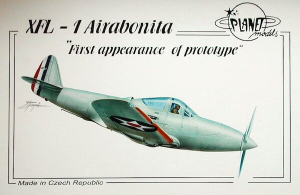 Bell XFL-1 Airabonita " First appearance prototype"  pla136