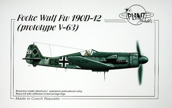 Focke Wulf FW190D-12 V63  PLA139
