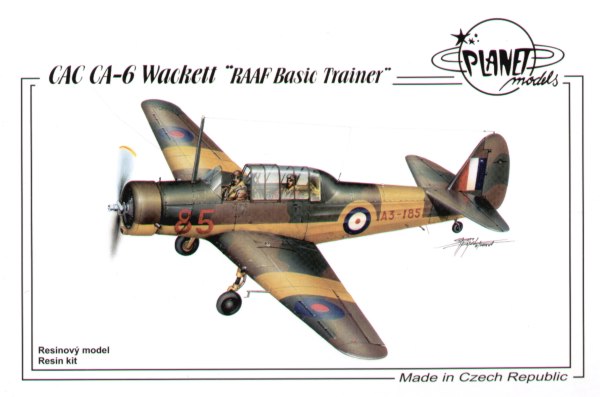 CAC CA-6 Wacket "RAAF Basic Trainer"  PLA148