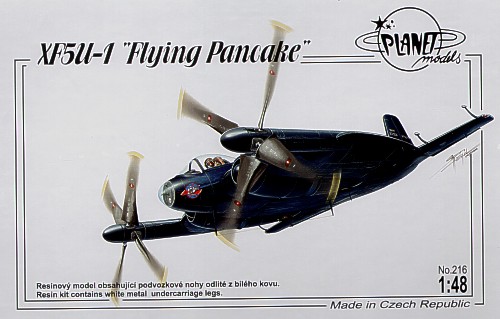 XF5U-1 Flying Pancake  PLA216