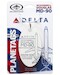 Keychain made of: McDonnell Douglas MD-90 Delta Airlines N905DA White 