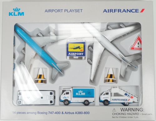 Airport Playset (KLM Boeing 747-400 / Air France A380)  3038