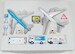Airport Playset (KLM Boeing 747-400 / Air France A380)  3038