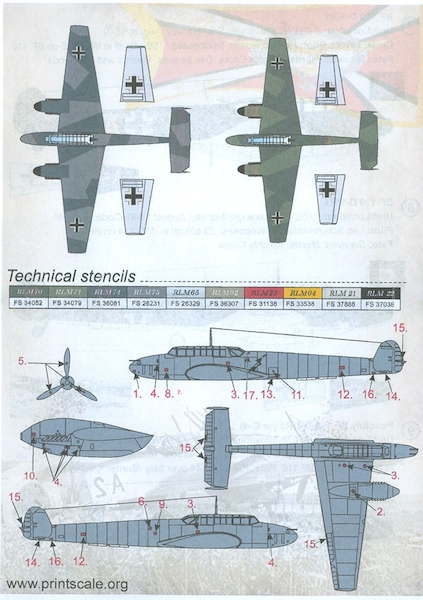 Messerschmitt BF110 Part 2  PRS48-102