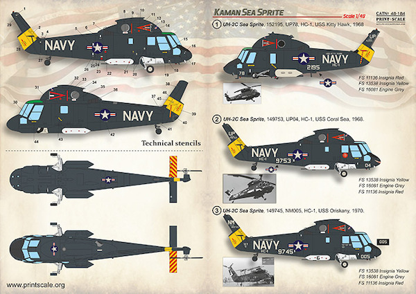 Kaman UH2C Seasprite  PRS48-184
