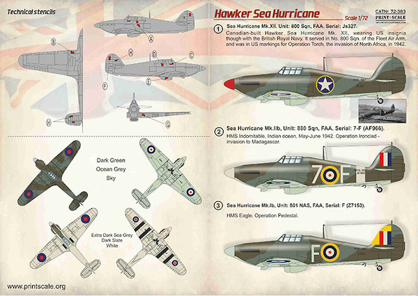 Hawker Sea Hurricane  PRS72-383