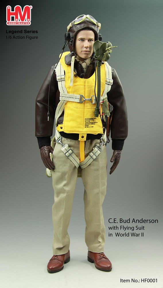 Col. C.E. Bud Anderson American "Triple Ace" Fighter Pilot WWII