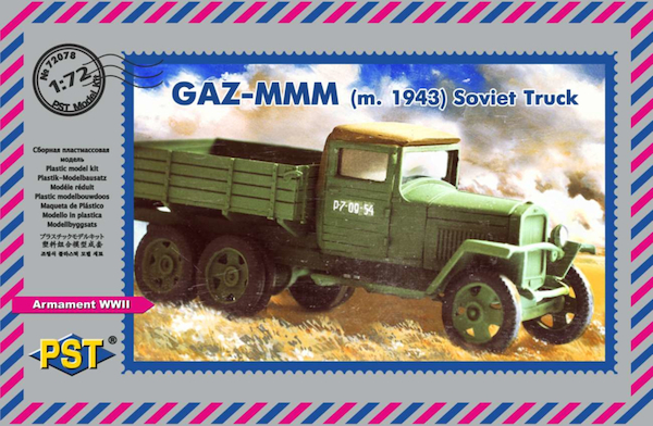 GAZ-MMM Soviet Truck 1943  72078