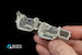 Grumman F14A Tomcat Interior 3D Decal  for Tamiya  QD48048