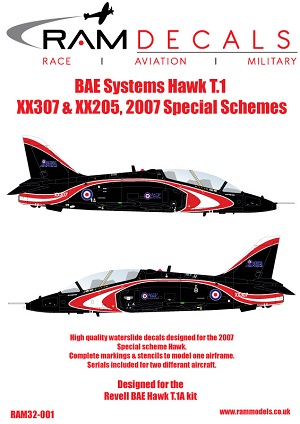 BAe Systems Hawk T1 (RAF Special Schemes)  RAM32-001