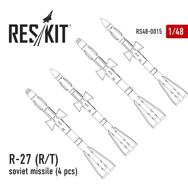 R27R/T Missile (4x)  RS48-015