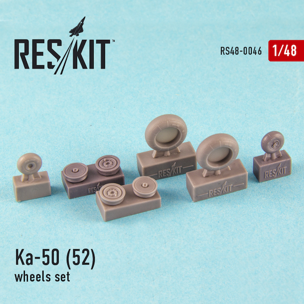 Kamov Ka50/Ka52 Wheels set (all versions)  RS48-046