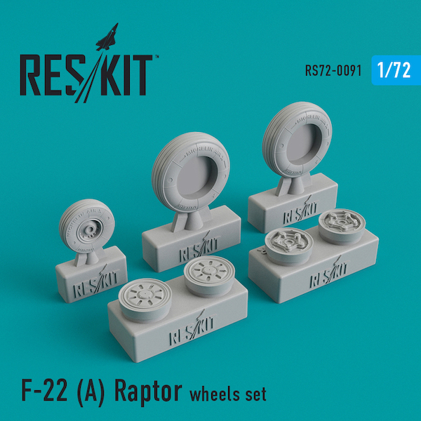 F22A Raptor Wheel set  RS72-0091