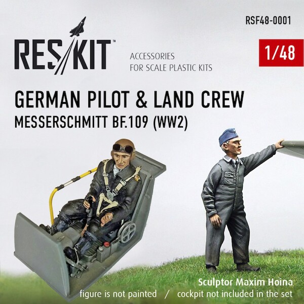 German pilot & land crew  RSF48-001