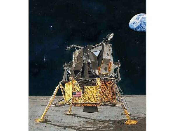 Apollo: Lunar Module Eagle 50th Anniversary moonlanding 1969-2019  03701