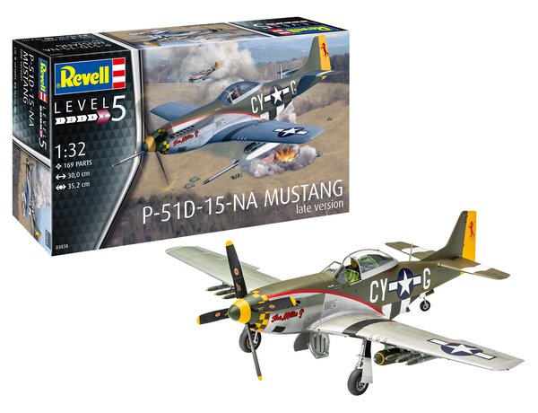 North American P51D-15NA Mustang (Late version) (SPECIAL OFFER - WAS EURO 46,95) LAST STOCKS  03838