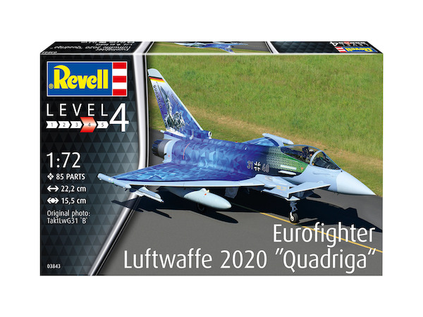 Eurofighter Typhoon (Luftwaffe 2020 "Guadriga") (SPECIAL OFFER - WAS EURO 23,95)  03843