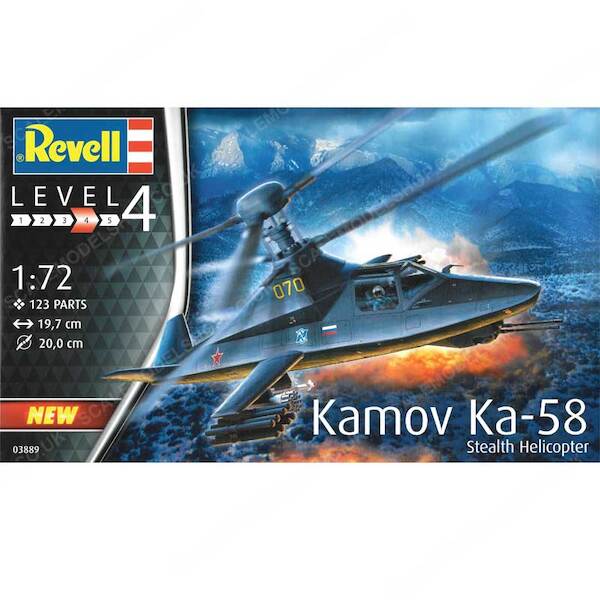 Kamov Ka58 Stealth helicopter  03889