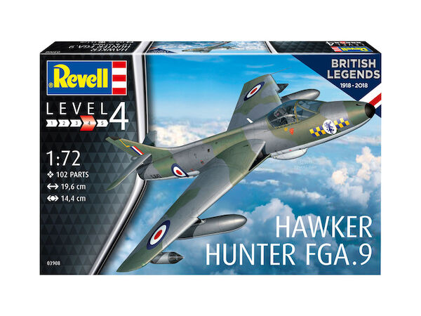 British Legends 1918-2018: Hawker Hunter FGA9  03908