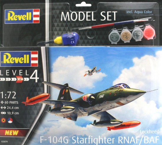 Modelset F104G Starfighter, Belgian and Dutch AF Markings included  63879