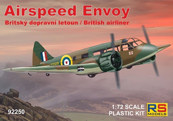 Airspeed Envoy with Cheetah engines (Rebox with new decals)  RS92250