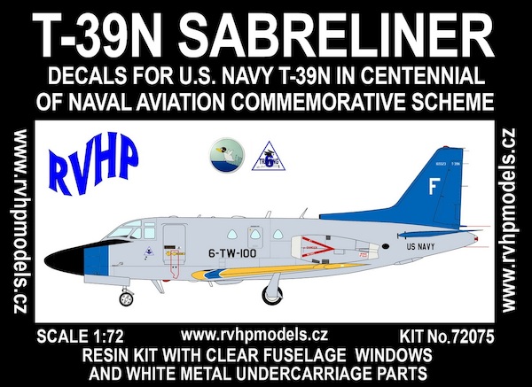 T-39N Sabreliner (USN Centennial)  RVH72075