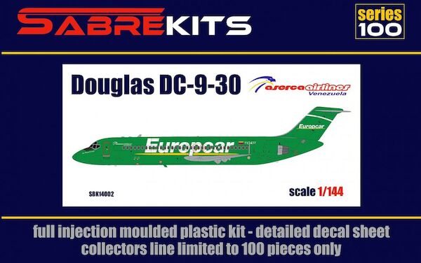 Douglas DC9-30 (Aserca Airlines Venezuela 'Europcar' )  SBK14002