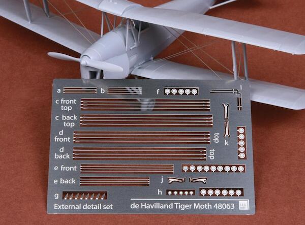 De Havilland DH82a Tiger Moth Rigging wire set (Airfix)  SBS48063