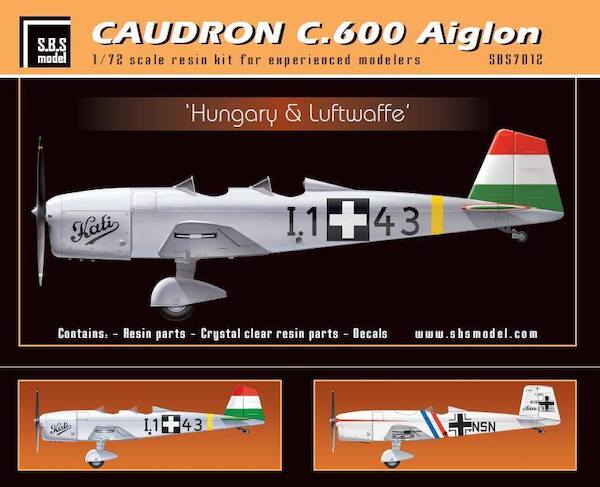 Caudron 600 'Hungarian Air Force & Luftwaffe'  SBS7012