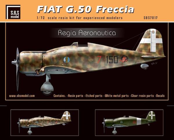 Fiat G.50 Freccia 'Regia Aeronautica'  SBS7017