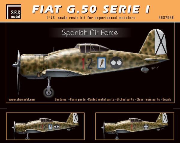 Fiat G.50 Serie I 'Spanish Air Force'  EXCLUSIVE!  SBS7028