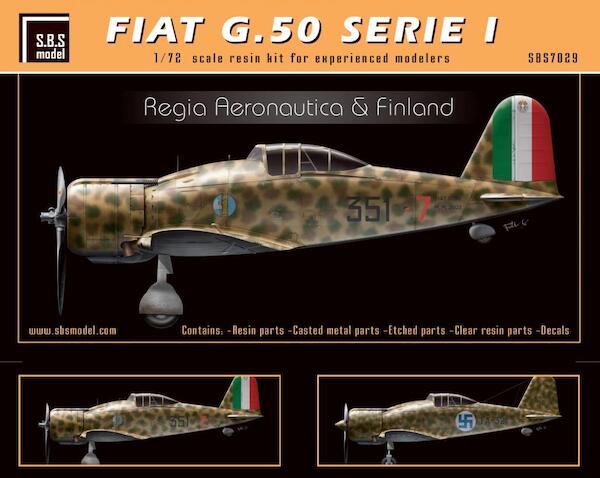 Fiat G.50 Serie I 'Regia Aeronautica & Finland'  EXCLUSIVE!  SBS7029