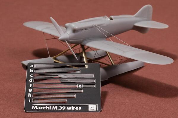 Macchi M.39 Rigging wires (SBS)  SBS72072