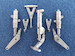 Suchoi Su15 Flagon Landing Gear  (replacement for 1/48 Trumpeter) sac48109