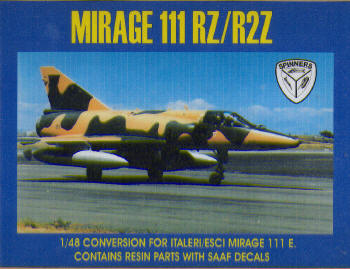 Mirage IIIRZ-R2Z Conversion (Italeri-Esci)  SW48-04