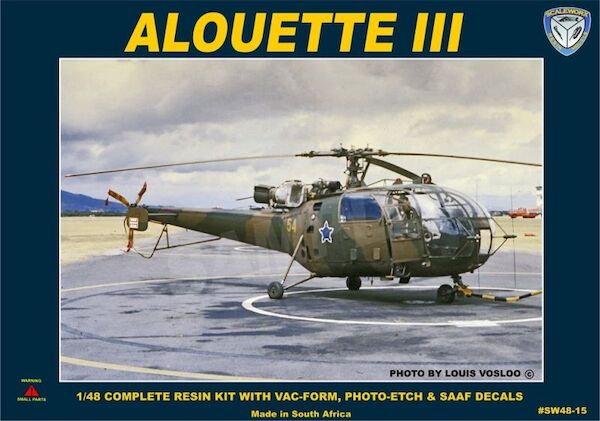 SA316 Alouette III Complete kit (SMALL STOCK AGAIN)  sw48-15