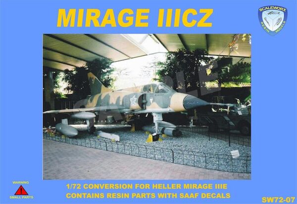 Mirage IIICZ conversion (Heller)  sw72-07