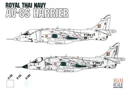 AV8S Harrier (R. Thai Navy)  SSN32029