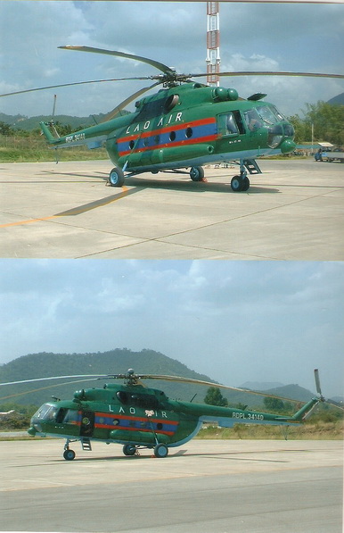 Mil Mi17 Hip  (Lao Air)  SSPN72002