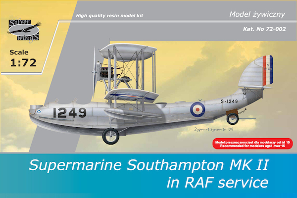 Supermarine Southampton MKII in RAF service  SW72-002