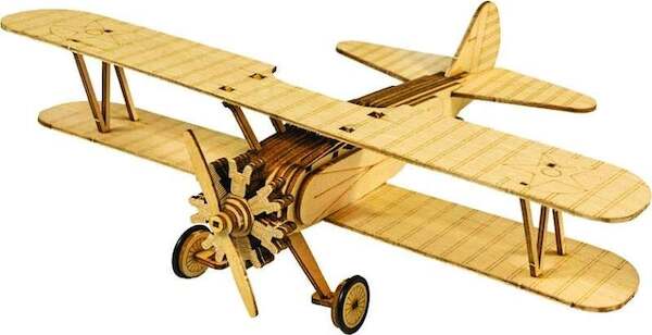 Boeing PT17  Mini Holzbauzats / Mini Wooden Kit  0254045