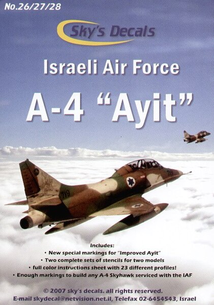Israeli Air Force A4 Ayit Skyhawk  sks32028