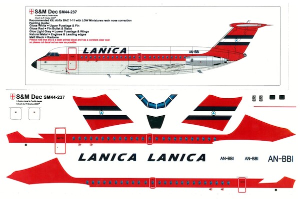 BAC 1-11 (Lanica)  sm44-237