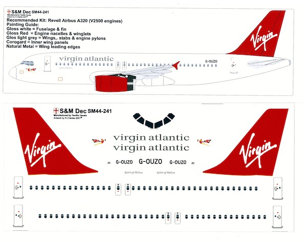 Airbus A320 (V2500 engines) (Virgin Atlantic)  sm44-241