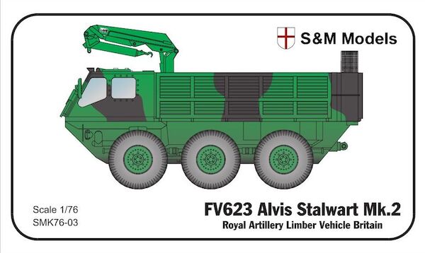 FV621 Alvis Stalwart MK2 Royal Artillery limber vehicle GB)  SMK76-03