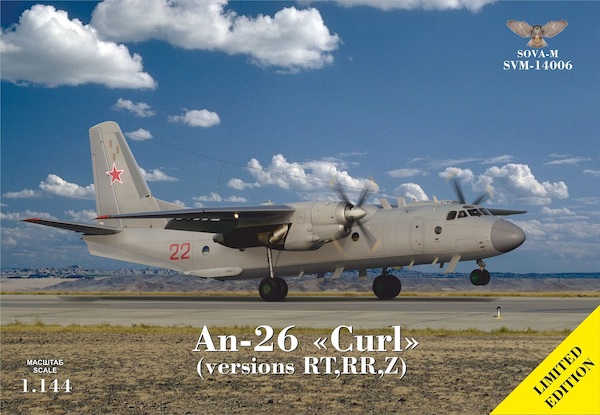Antonov  An26RT/RR/RZ ("Curl") transport airplane  SVM-14006